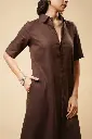 LINEN SHIRT DRESS
