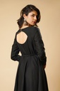 CHURI SLEEVE DRESS(BLACK)